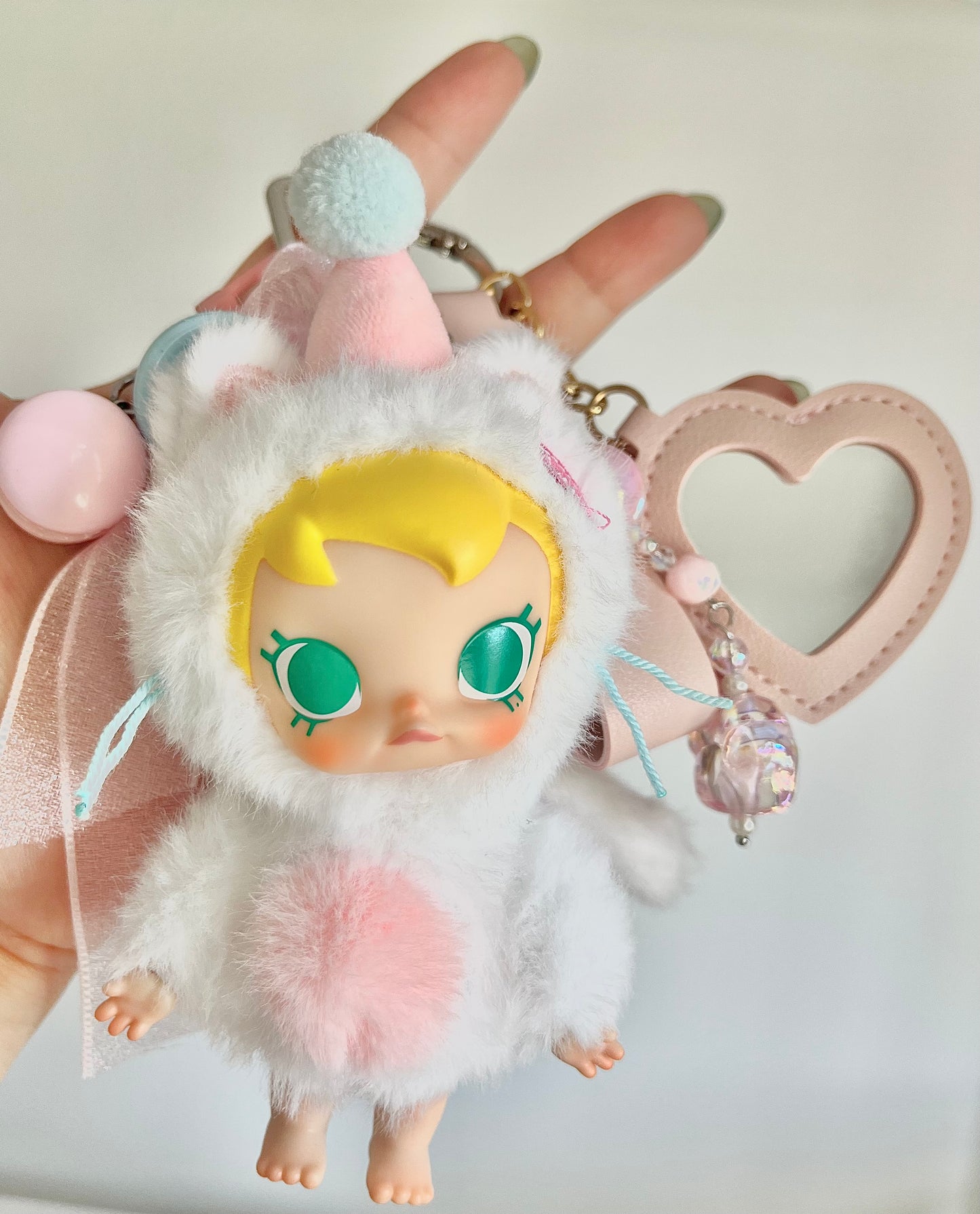 Baby Molly Pocket Friends Vinyl Plush Pendant Keychain - One of a kind