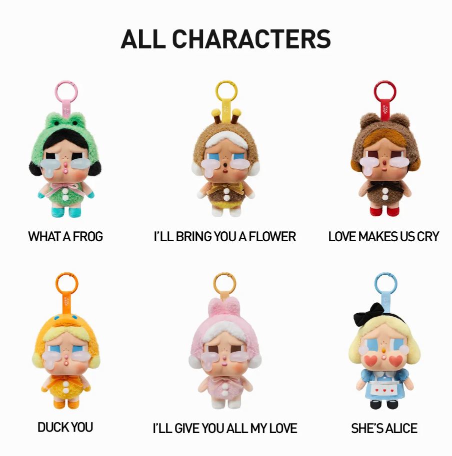 Customize Crybaby Crying Again Plush Pendant / Confirmed Blind Box