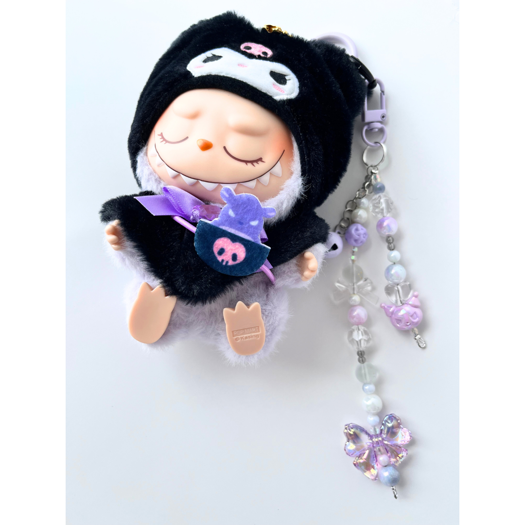 Customize Labubu Have a Seat Vinyl Plush Pendant/ Confirmed Blind Box