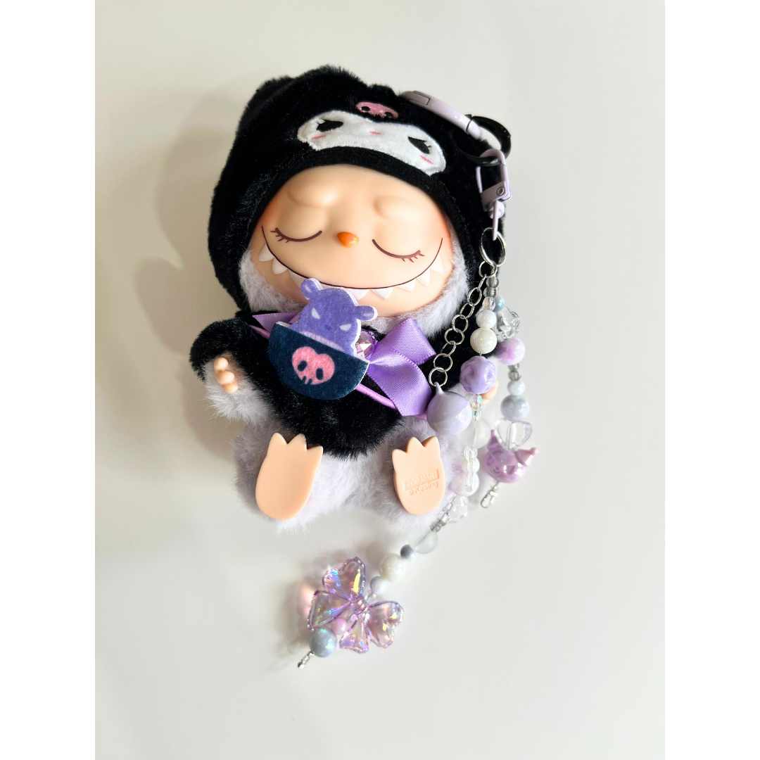 Customize Labubu Have a Seat Vinyl Plush Pendant/ Confirmed Blind Box