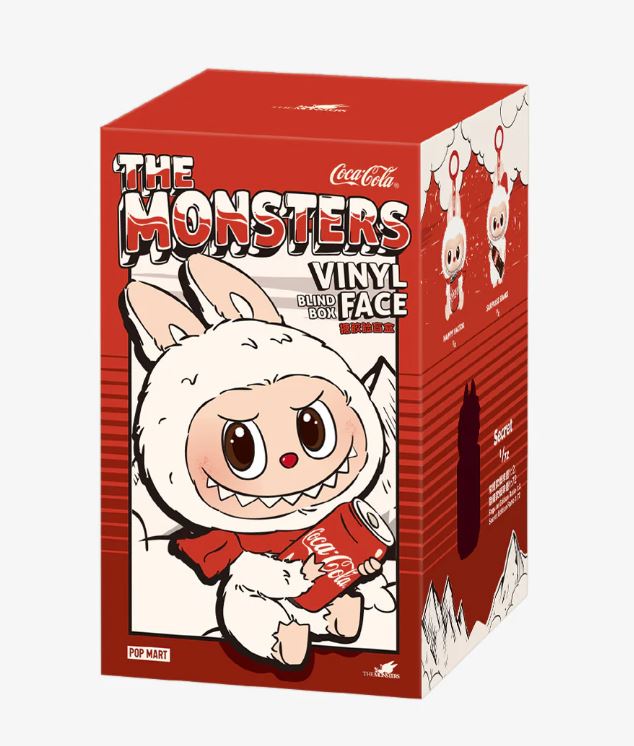 THE MONSTERS Coca Cola Series Vinyl Plush Pendant Confirmed Blind Box - HAPPY FACTOR