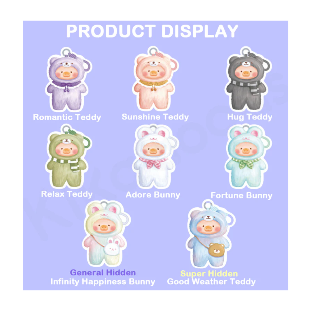 LULU THE PIGGY - Joyful Time Vinyl Face Plush Pendant Blind Box