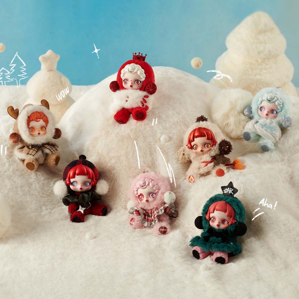 SKULLPANDA - Winter Symphony Series Plush CONFIRMED Box