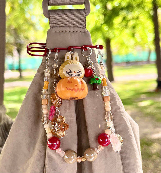 Pop Mart Pop Bean Keychain - Labubu, Crybaby, Skullpanda, Zsiga, Molly, Dimoo - Handmade