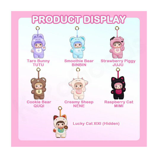 Nommi Loveliness Never Ends Plush Pendant Blind Box